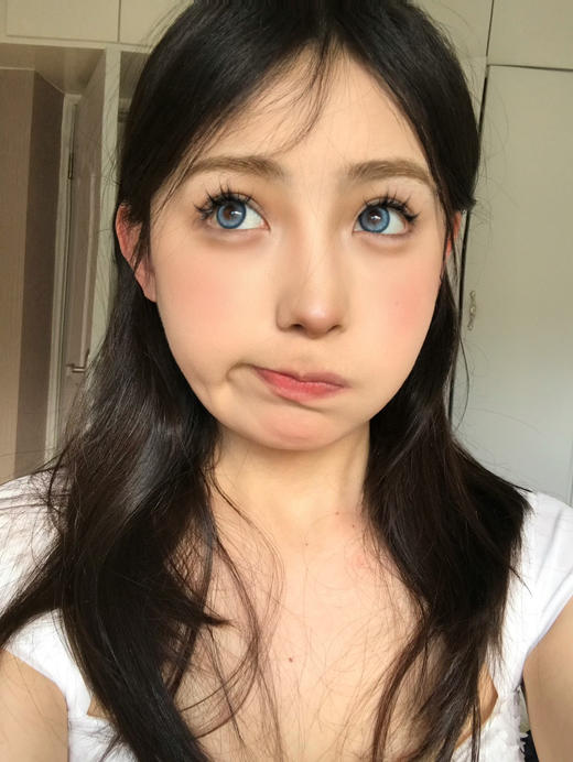 lillily  日抛 【婴儿蓝】14.4mm 商品图3