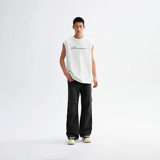 【商场同款】CHINISM赤尘 异材质拼接水洗休闲裤男2025夏季新款 商品图4