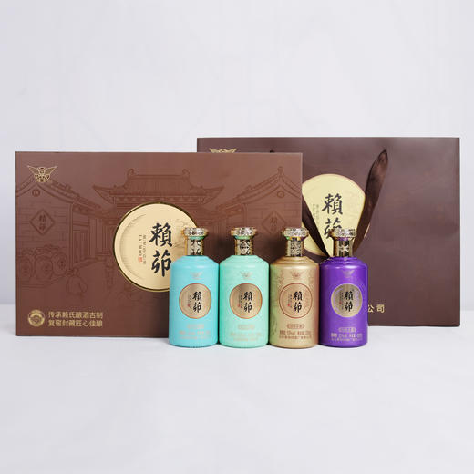 【 送礼佳品 ·酱酒礼盒】景阳冈 53度赖茆经历小酱·归集者礼盒2.0（150ml*4瓶）酱香型粮食白酒 商品图4