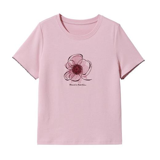 YY 63333大码宽松纯棉显瘦圆领上衣t恤 商品图4