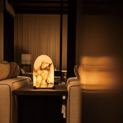 摩根敦煌系列面光宝石台灯上亿年西班牙云石大号 商品图2