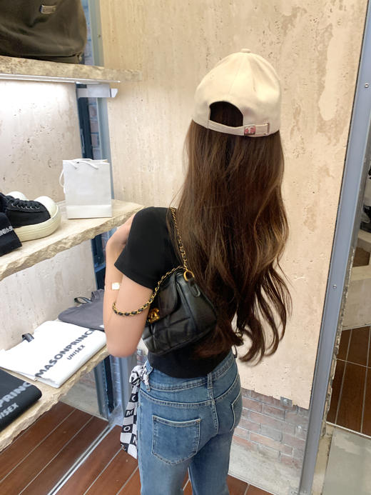 【99元任选2件】微信打折价！2色短款修身显瘦撞色边短袖 商品图9