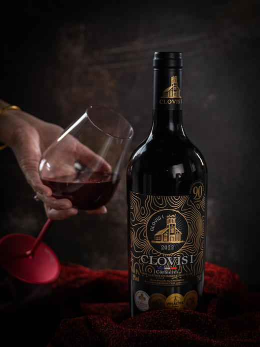 克洛维一世*老藤干红葡萄酒 750ml*1瓶 商品图2