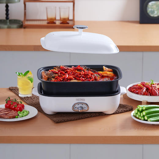 膳魔师多功能料理锅EHA-4344A-W 商品图2