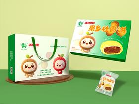 果乡桂圆饼 单盒400g