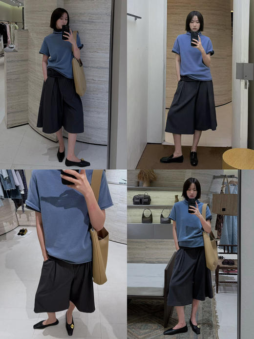 HIDEMI 都市马蹄包系列进口豹纹牛毛进口牛皮宽/窄肩带多种背法大包 豹纹牛毛/卡其色 商品图6