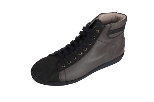 【超惠秒】McQueen 麦昆 男女通款做旧真皮中帮运动休闲鞋12268 商品图1