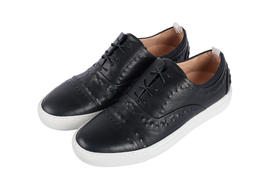 【超惠秒】McQueen 麦昆 男士系带百搭真皮休闲鞋12267