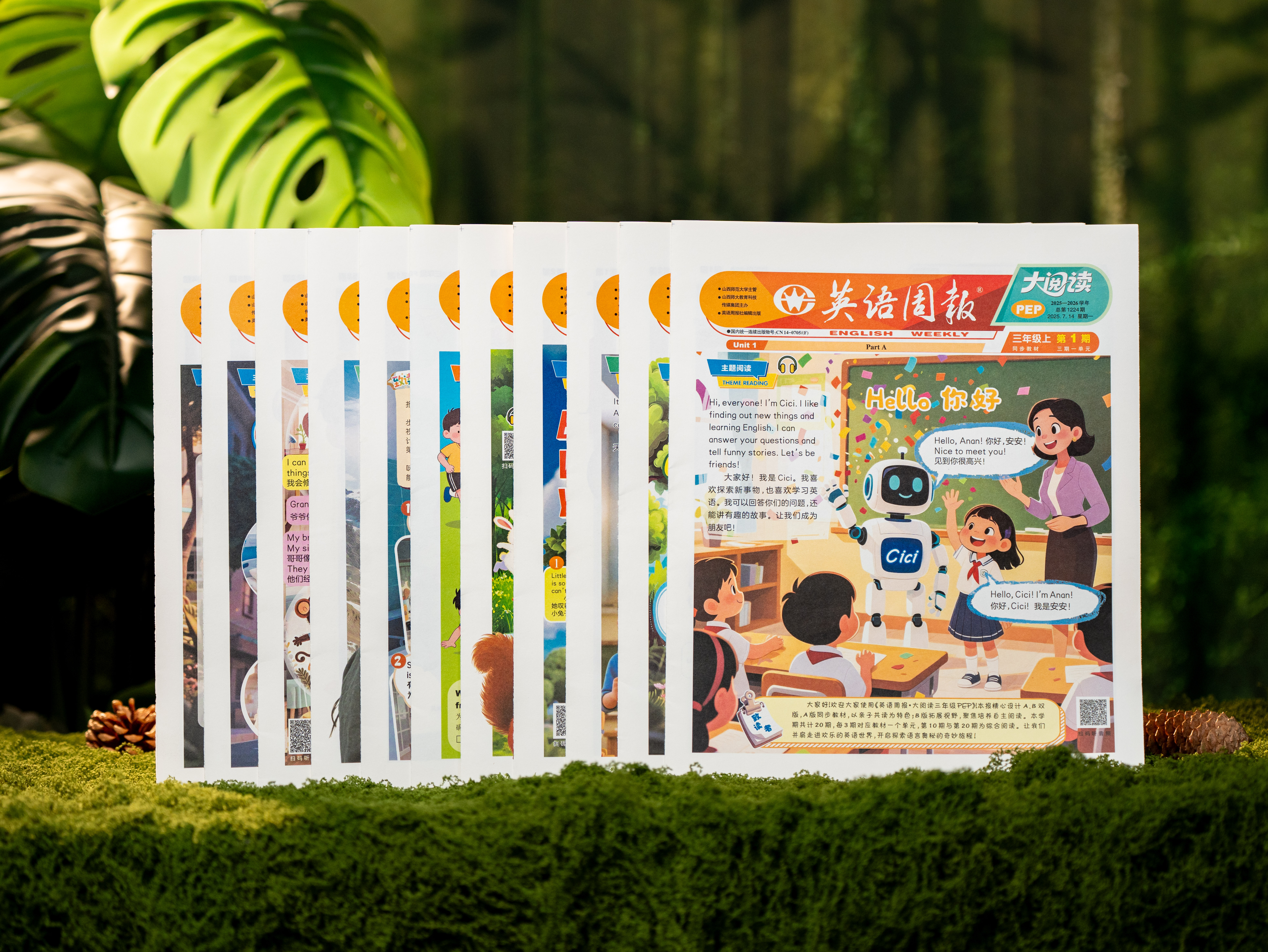 【0基础轻松上道小学英语】《英语周报·大阅读》2025-2026学年征订|全年40期紧贴课改，同步课堂|3-6年级稳基础、提成绩、拓视野、拔素养必备