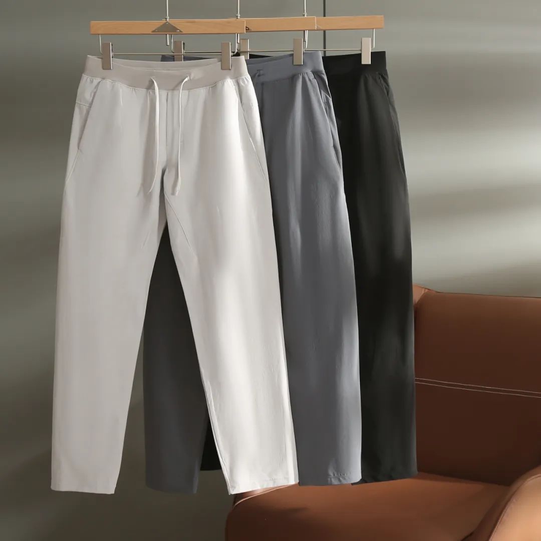 Lu感SWIFT功能性梭织面料！春秋款Zeroed in男士经典裁剪多功能长裤