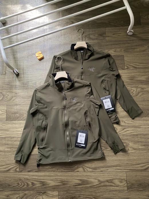 袅家户外运动轻量化立领防风软壳夹克外套 商品图0