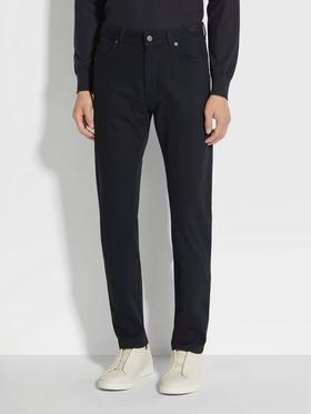ZEGNA 杰尼亚 牛仔裤男  E8PZW-GAN-NAV .
