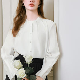 【商场同款】诗凡黎法式小立领衬衫25夏新款吊带两件套3G4120121