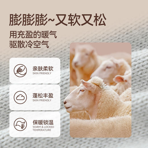 男女童圆领长袖针织衫冬季新款安奈儿童装EM544551 商品图3