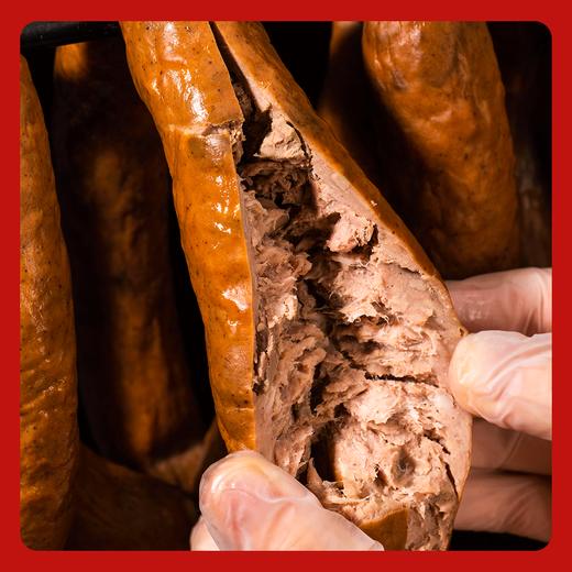 东北特色鹅肝肠 看得见的大块手切鹅肝 传统熏烤工艺哈尔滨老字号口味地道 商品图3