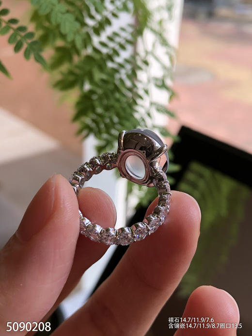 5090208，蛋面戒指。具体价格微信咨询 商品图5