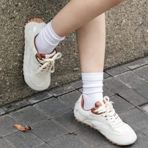 Sacha复古拼色德训鞋|牛反绒鞋面+羊皮内里，舒适透气，轻盈软弹 商品图7