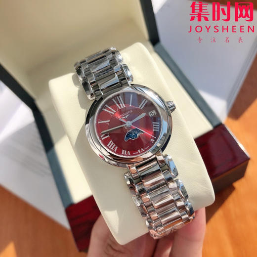 浪琴匠心之作【落落大方 腕间淑女】浪琴表 ETC心月月相系列 女士腕表 优雅而至 典雅别致的外观 商品图3