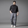 PINLI品立2025秋季新款潮牌户外工装裤男多口袋宽松直筒休闲长裤GD253117014 商品缩略图1