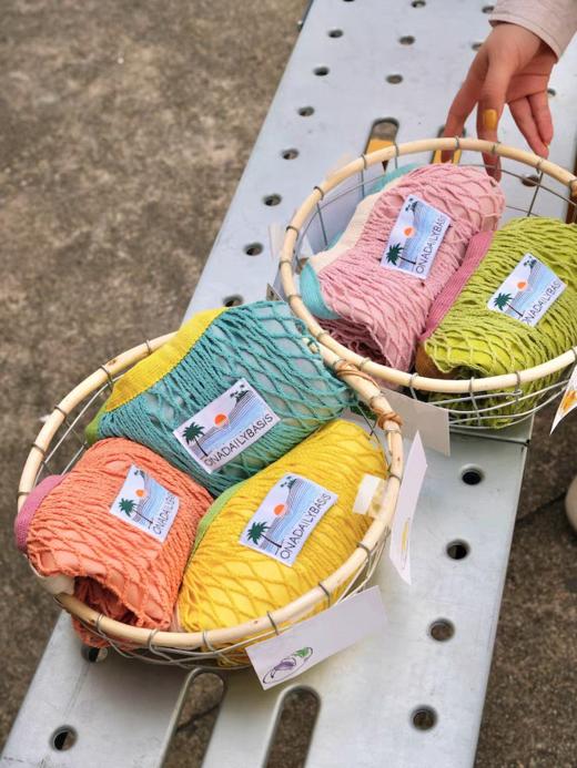 OADB/A32488A003/撞色编织网袋 商品图1