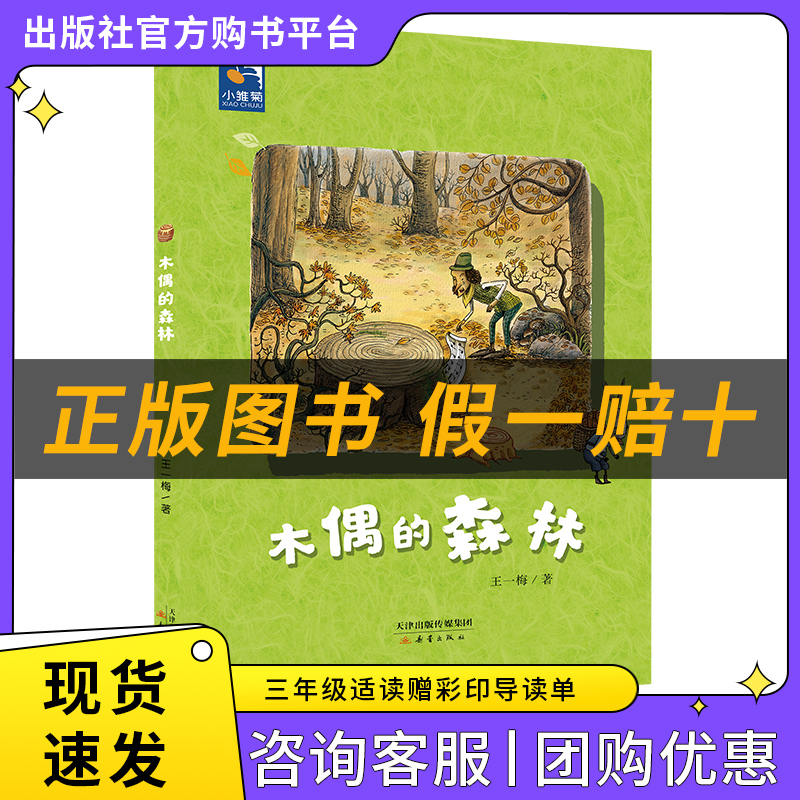 木偶的森林小雏菊丛书王一梅著新蕾出版社