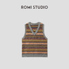 ROMI STUDIO“优雅松弛”羊毛费尔岛柔软细腻毛织背心 RWCAST5225 商品缩略图0