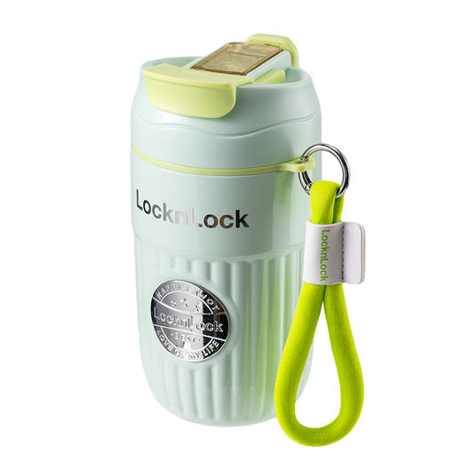 LHC6646FU 乐扣乐扣 徽章嘟嘟杯（青绿） 商品图0