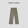 ROMI STUDIO“质感至上”100%色织亚麻多口袋九分微喇裤RWCSXY2248 商品缩略图1