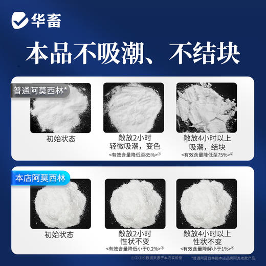 【社群专享】10%阿莫西林可溶性粉 溶解性更好 吸收效果更好  几乎无停药期 商品图1