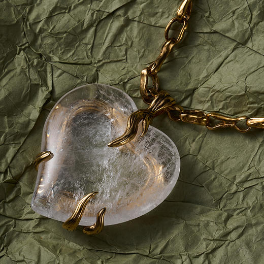 北京仓｜Goossens Paris-COEUR PRECIEUX-爱心 粗链条 项链［法国设计师］ 商品图4