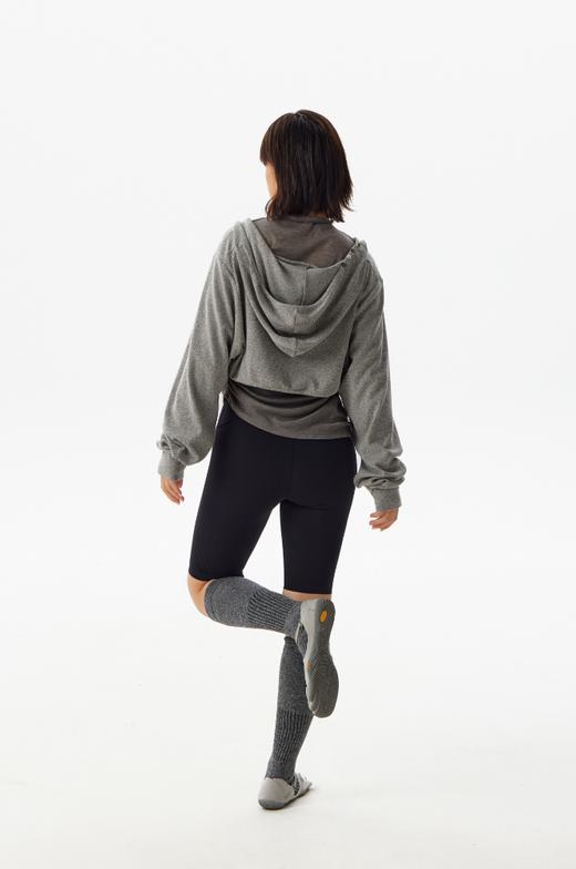 CryingCenter连帽纽扣短款长袖上衣休闲宽松开衫 哭喊中心 商品图6