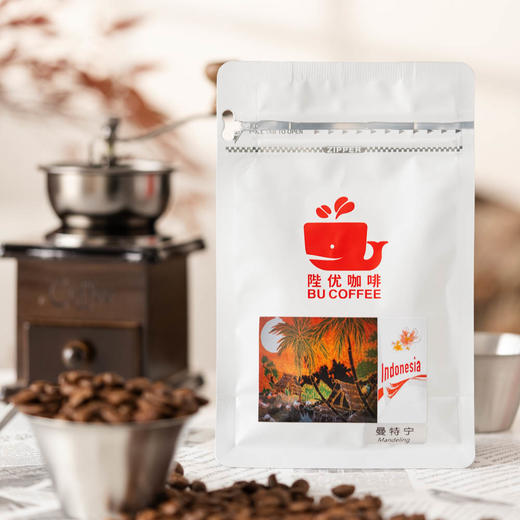 【茶馆咖啡】精品曼特宁咖啡丨严选阿拉比卡G1级咖啡豆，湿刨法处理，中度烘焙，酸度低，风味深邃鲜明、尾韵回甘甜度上扬。（满90元包邮） 商品图3