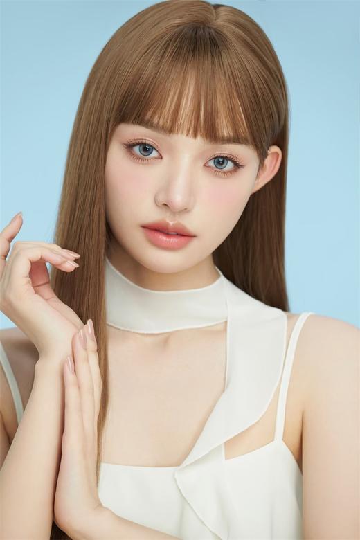 Eggcon旗下  恋爱公式&碳酸气泡&蜂蜜噗噗｜14.2mm白狮参考着色中等直径｜日抛十片 商品图6