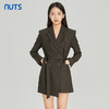 NUTS商场同款春秋季纯色时尚通勤气质休闲西装外套女315048052B 商品缩略图3