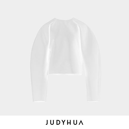 JUDYHUA 纯粹系列极简华夫格上衣 商品图4