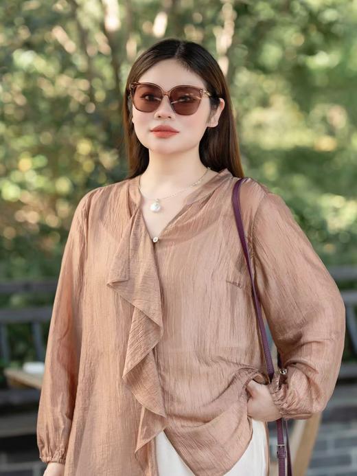 👍商场1000+同款品质【防紫外线专用墨镜】花姐专门定制版本，大镜框，适合圆脸大脸，不挑人【黑色】显脸小神器【茶色】显洋气！猫眼防紫外线太阳镜，开车专用墨镜，一周内发货！💓 商品图9