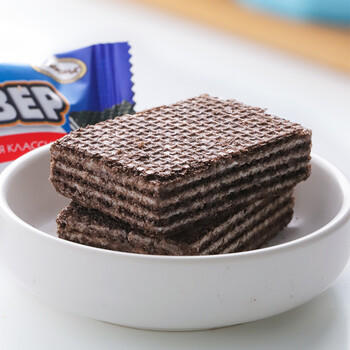 阿孔特俄罗斯威化原装进口菲利莫巧克力味饼干零食品408g 独立包装 /休闲食品 /饼干 /威化饼干 商品图4