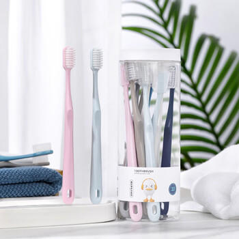 RAOYI纤细牙刷软毛 护龈牙龈出血敏感呵护家庭装10支 /个人护理 /口腔护理 /牙刷 商品图5