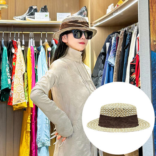 竹雪谣民族风宽檐礼帽 | 现货 商品图0