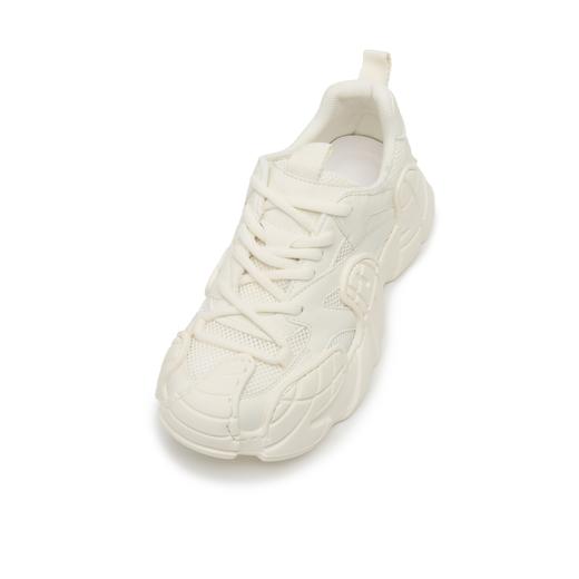 PINLI品立2025秋季新款男低帮鞋牛皮真皮网面鞋休闲运动老爹鞋潮D252121027 商品图4