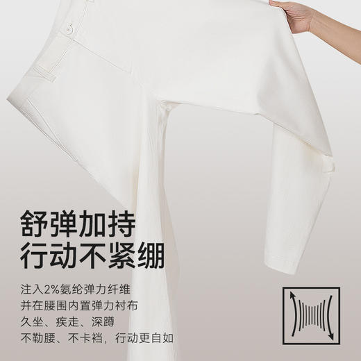【新品】梭织棉天丝宽松显瘦直筒休闲长裤-SP07-03 商品图4