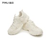 PINLI品立2025秋季新款男低帮鞋牛皮真皮网面鞋休闲运动老爹鞋潮D252121027 商品缩略图2