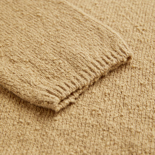 ROMI STUDIO“感知秋意”软糯颗粒绒感圆领套头毛衣衫RWCAS65520 【发货时间25-30天】 商品图3