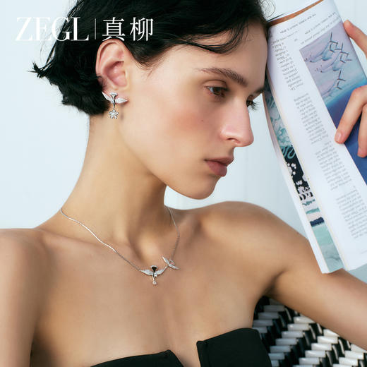 ZEGL设计师系列夏时飞鸟项链高级感轻奢小众锁骨链女款颈链配饰品 商品图4