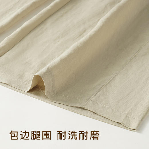 夏季薄款天丝亚麻阔腿裤休闲裤长裤女宽松舒适亲肤透气高腰显瘦H9221休闲百搭裤 商品图7