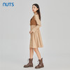 NUTS商场同款春秋季时尚气质宽松长袖衬衫连衣裙套装女313103001B 商品缩略图3