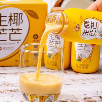 椰谷（YEGU）生椰芒芒椰子汁245g*10瓶整箱芒果味椰奶杨枝甘露植物蛋白饮料 /水饮冲调 /饮料 /植物蛋白饮料 商品图0
