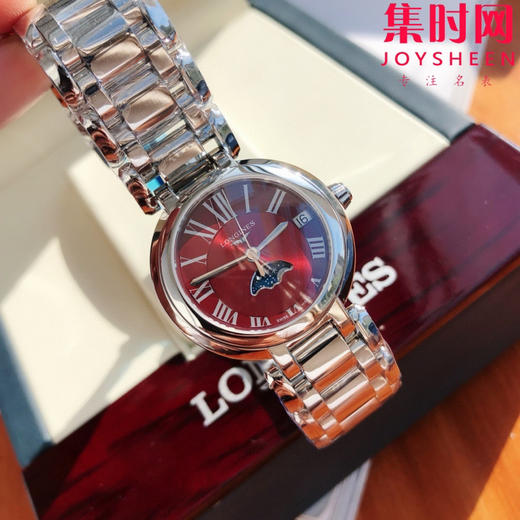 浪琴匠心之作【落落大方 腕间淑女】浪琴表 ETC心月月相系列 女士腕表 优雅而至 典雅别致的外观 商品图0