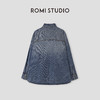 ROMI STUDIO"汉麻经典"软糯棉麻复古洗水休闲牛仔外套431C7072 商品缩略图1