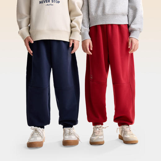 男女童全腰针织单裤秋季新款安奈儿童装EM536513 商品图2